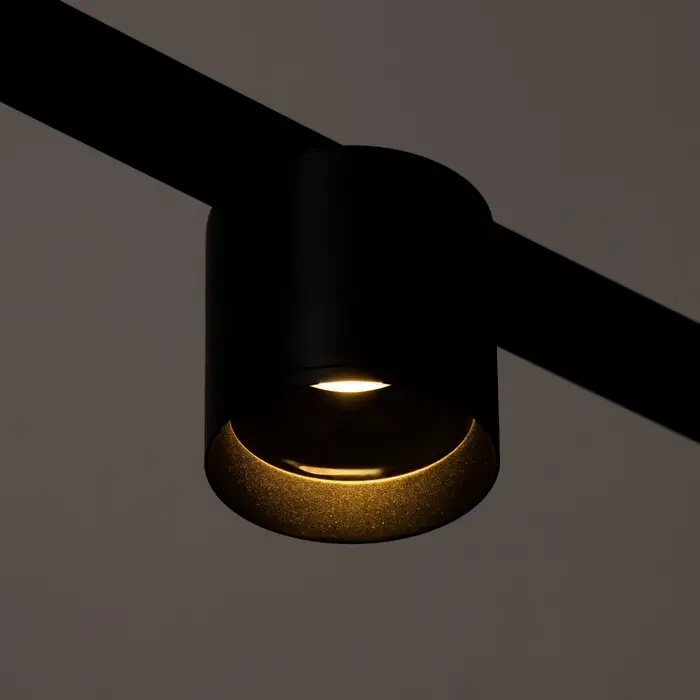 Светильник трековый BayerLux SLIM &laquo;Цилинр&raquo;, LED, 12 Вт, 3000K-6000К, 48 В, CRI90, 8&times;8&times;7.5 см, чёрный