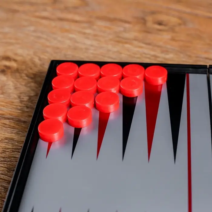 Нарды магнитные, поле 20&times;20 см, в коробке