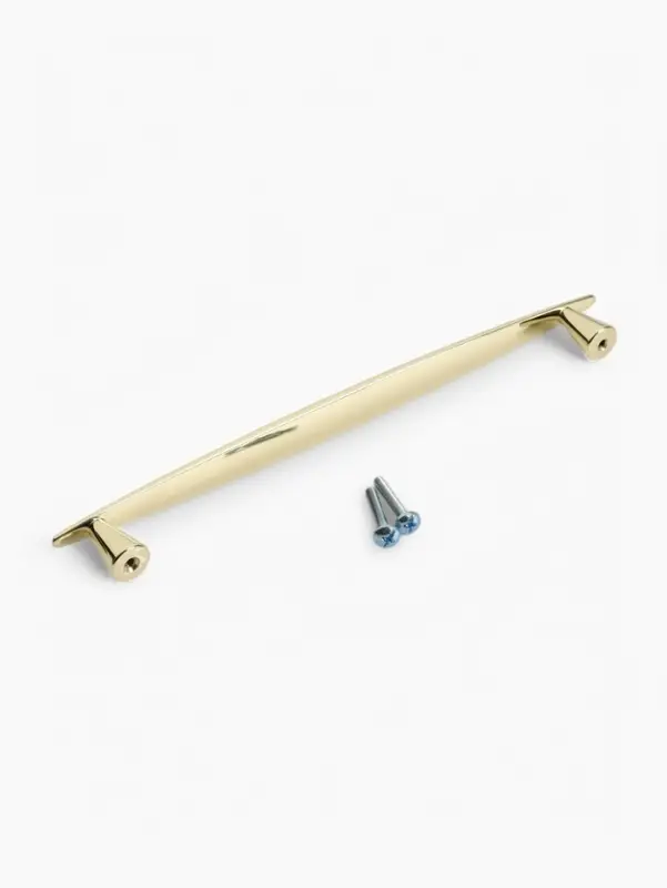 Ручка-скоба CAPPIO SUP, цинк, м/о 192 мм, цвет золото