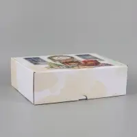 Коробка подарочная самосборная &laquo;Елочка&raquo;, 30.7&times;22&times;9.5 см