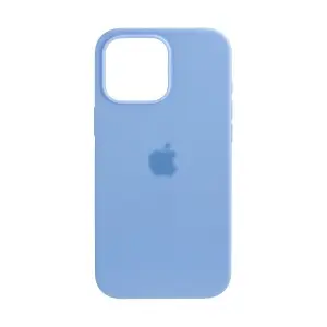 Чехол для iPhone 16 Pro Max Silicone Case 100% ORG Periwinkle (MagSafe + анимация NFC) c LOGO