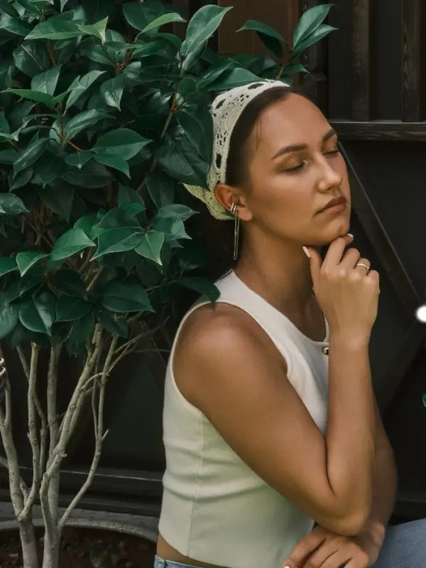 Серьги "Каффы" набор 2 шт., водопад и стразы, цвет серебро