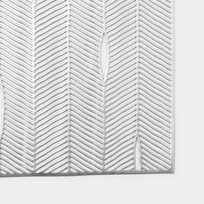 Салфетки сервировочные на стол Доляна &laquo;Триумф&raquo;, 45&times;30 см, 4 шт., серебряные