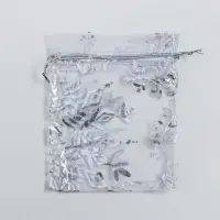 Мешочек подарочный органза &laquo;С Новым годом!&raquo;, 10&times;12 см &plusmn; 1.5 см