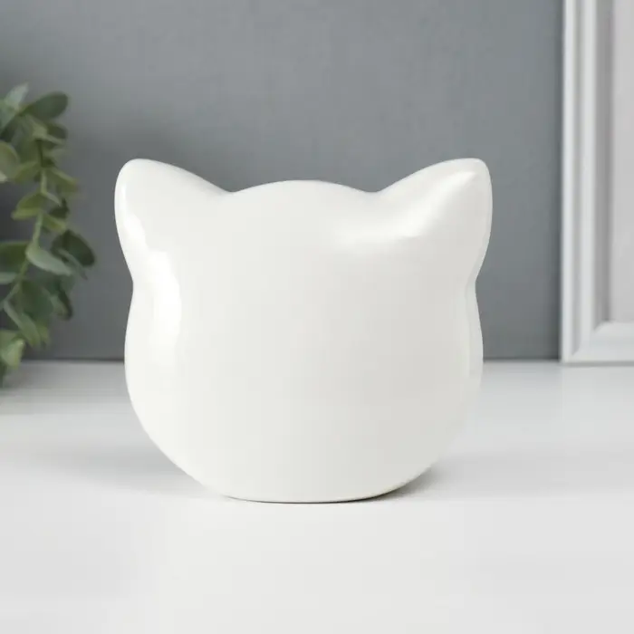 Копилка для денег &laquo;Милая кошечка&raquo;, керамика, 8.2&times;12.7&times;11.4 см