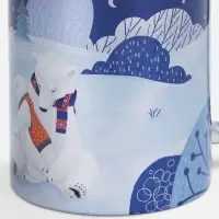 Кружка &laquo;Праздничный полюс&raquo;, серебристая