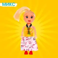Кукла малышка «Рита» в платье, МИКС