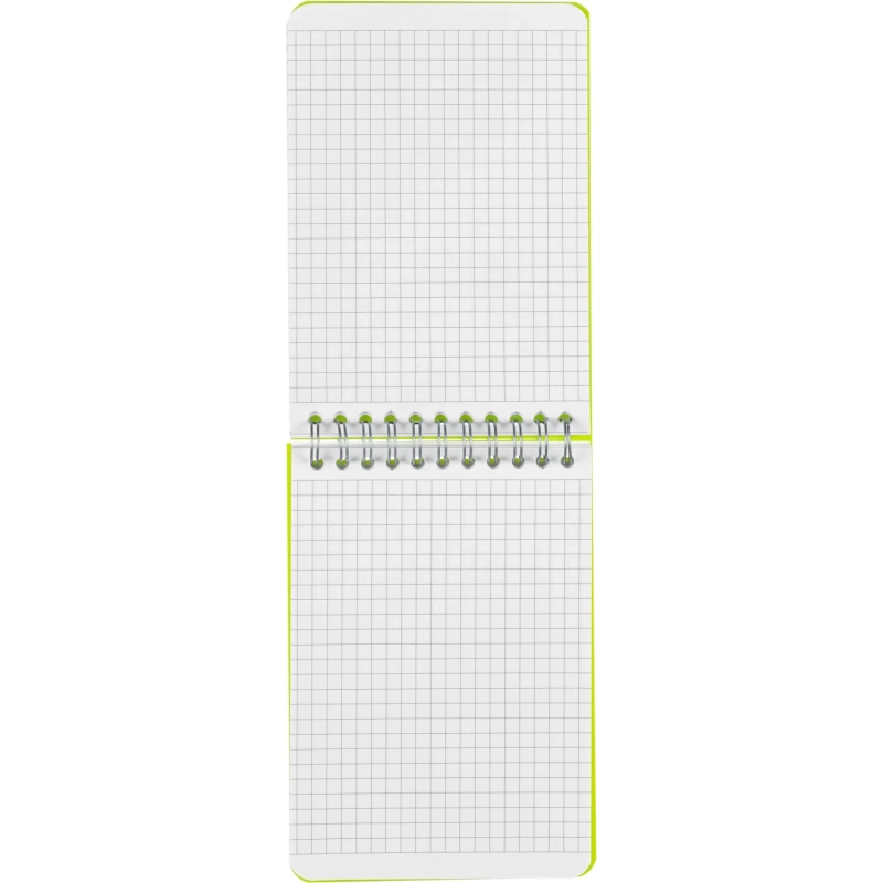 Блокнот А6,пласт обл,80л, ATTACHE FANTASY,салат