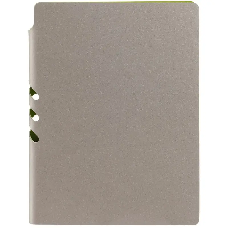 Ежедневник Flexpen, недатированный, серебристо-зеленый Ежедневник Flexpen, недатированный, серебристо-зеленый