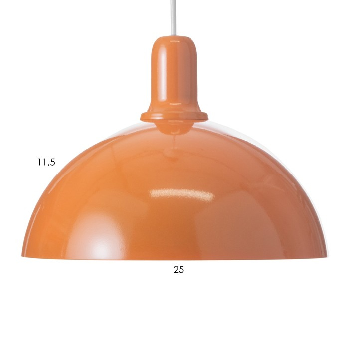 Светильник BayerLux "Локи" 1x40Вт E27 оранжевый