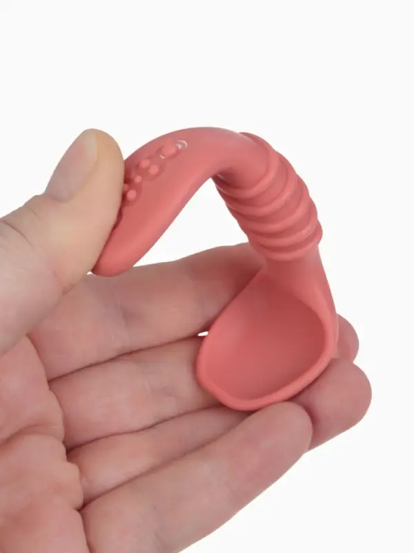 Ложки для прикорма, силикон, розовая, набор 2 шт., M&B