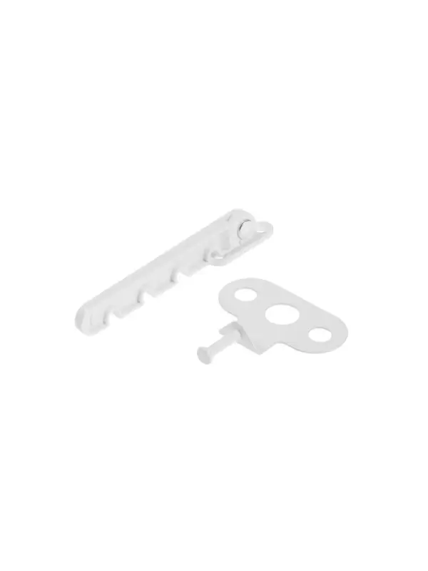 Ограничитель открывания для окна ТУНДРА, пластиковая гребенка, 4-х позиционная, 3 шт.