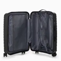 Чемодан на колёсах, 24", кодовый замок, 40&times;24&times;65 см, чёрный