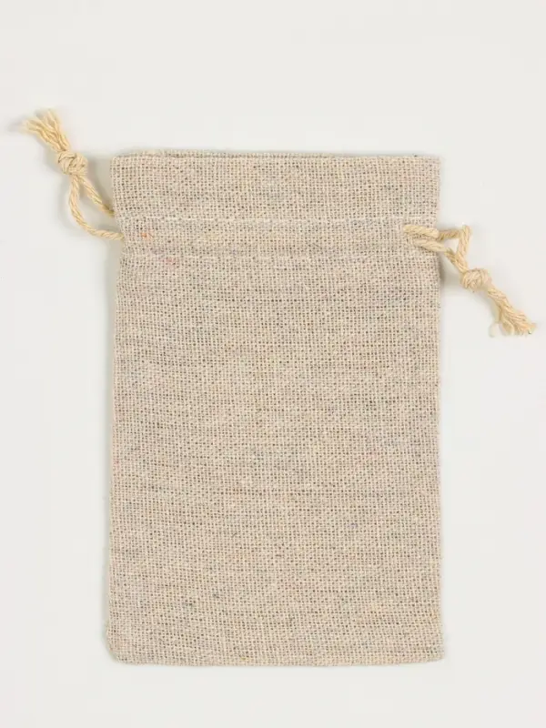 Мешочек подарочный для украшений, подарков и трав, текстиль &laquo;Эко&raquo;, 12&times;8 см
