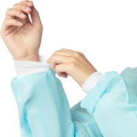 Халат хирург. н/с рук.манжета дл.140 см пл 42 р.56-58 1шт./уп.  Гекса