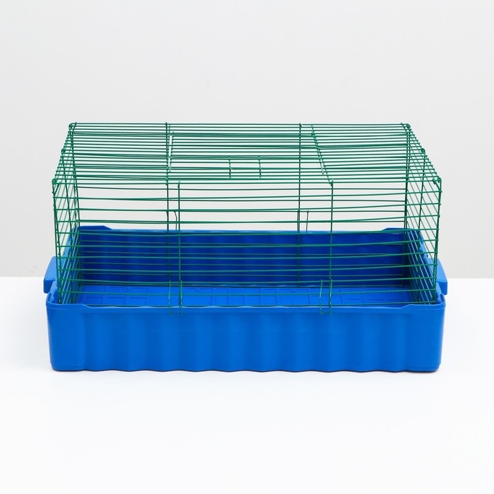 Клетка для кроликов № 4, 75 х 46 х 40 см микс цветов Клетка для кроликов № 4, 75 х 46 х 40 см микс цветов