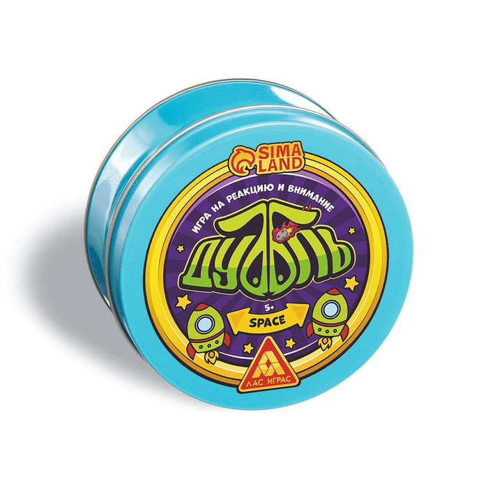 Настольная игра на реакцию и внимание «Дуббль. Space», 55 карт, 5+ Настольная игра на реакцию и внимание «Дуббль. Space», 55 карт, 5+