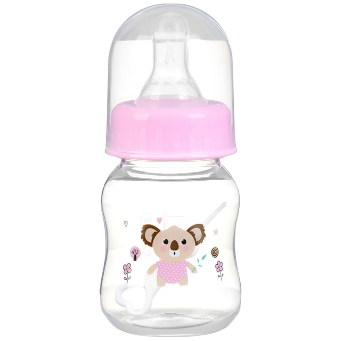 Бутылочка для кормления, 60 мл, +3 мес., цвет МИКС (фасовка по 3шт) Бутылочка для кормления, 60 мл, +3 мес., цвет МИКС (фасовка по 3шт)