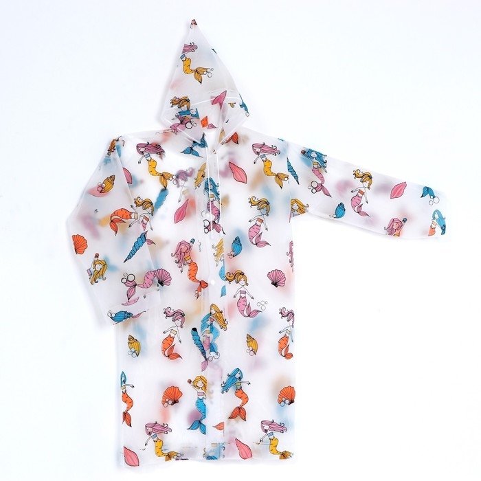 Дождевик детский «Милая русалочка» (125-155 см) Дождевик детский «Милая русалочка» (125-155 см)