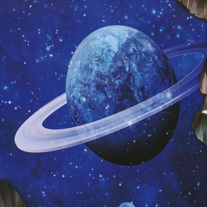 Наклейка 3Д интерьерная Космос 90*60см Наклейка 3Д интерьерная Космос 90*60см
