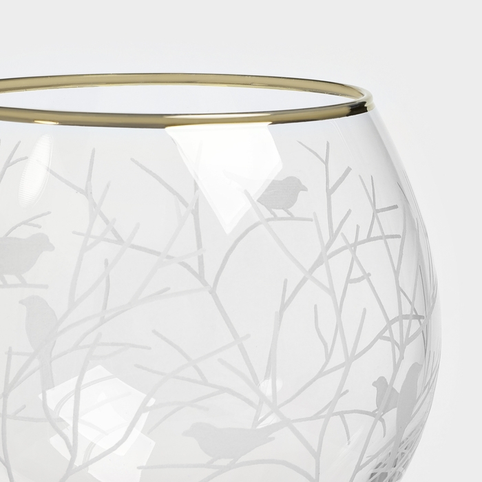 Набор стеклянных фужеров «Венский лес», 350 мл, 6 шт Набор стеклянных фужеров «Венский лес», 350 мл, 6 шт