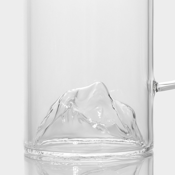 Кружка стеклянная Magistro «Горы», 330 мл Кружка стеклянная Magistro «Горы», 330 мл