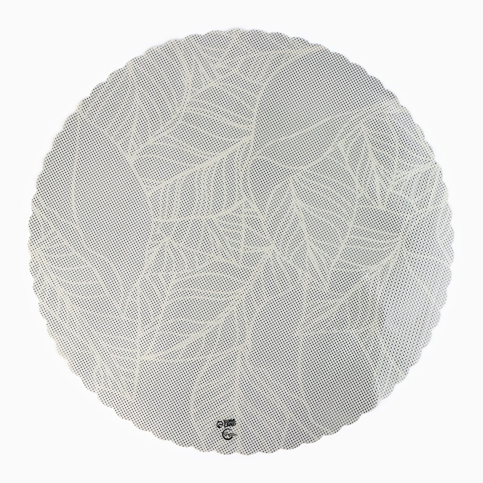 Салфетка сервировочная, плейсмат «Листья», d=38 см