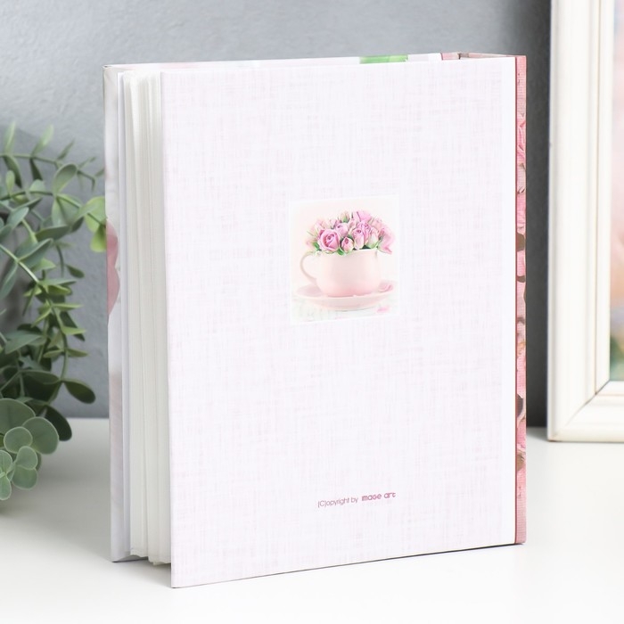 Фотоальбом Фотоальбом "Цветы" 50 листов 200 фотографий 10х15 см