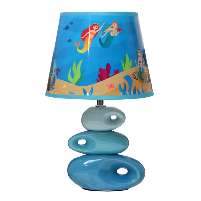 Настольная лампа  Настольная лампа "Русалки" Е14 15Вт 25х25х38 см RISALUX