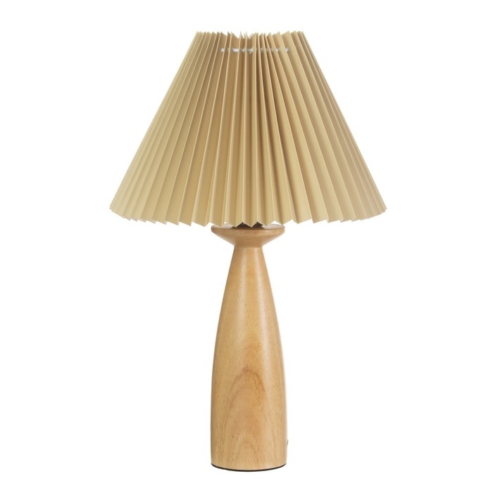Настольная лампа Настольная лампа "Шен" E27 40Вт светлое дерево 25х25х39 см RISALUX