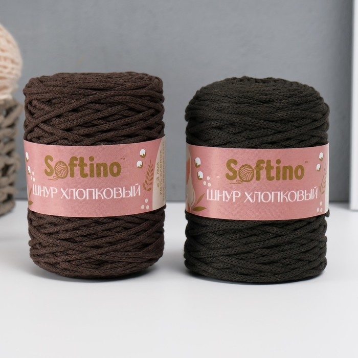 Шнур для вязания без сердечника 70% хлопок,30% полиэстер ширина 3мм 100м/160±10гр (106) МИКС Шнур для вязания без сердечника 70% хлопок,30% полиэстер ширина 3мм 100м/160±10гр (106) МИКС