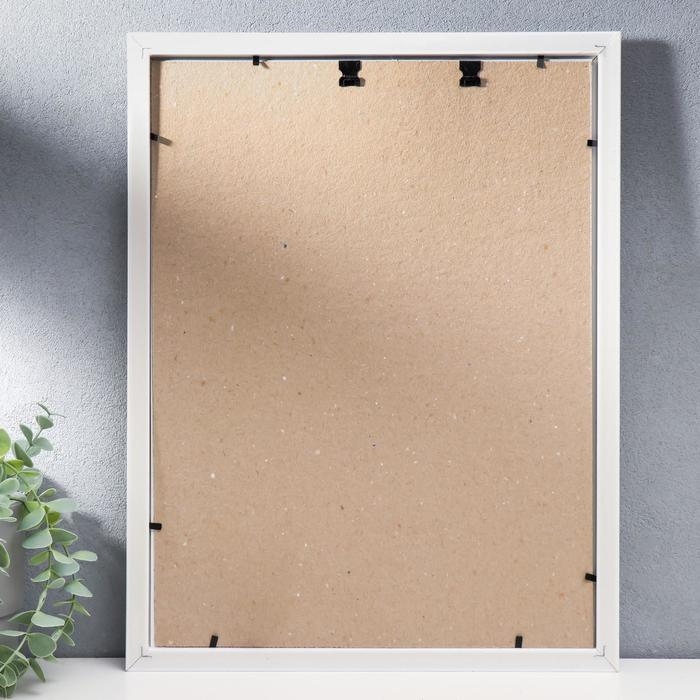 Фоторамка 30х40 281G белая с золотом(пластиковый экран) Фоторамка 30х40 281G белая с золотом(пластиковый экран)