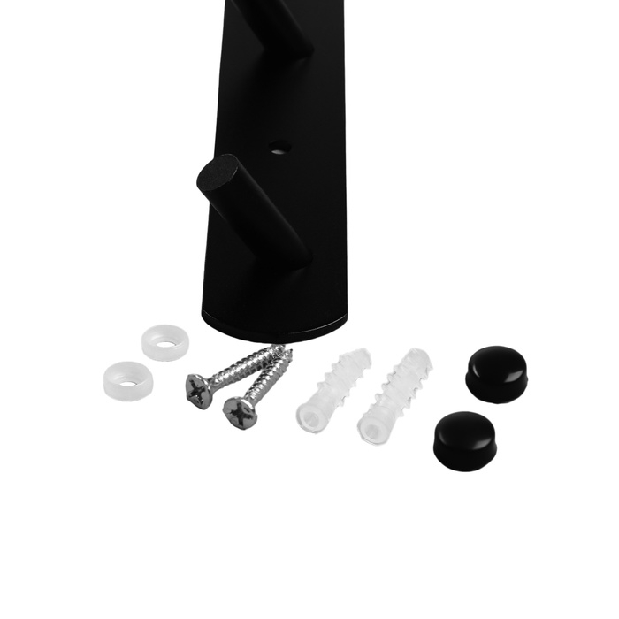 Вешалка CAPPIO CVP001, металлическая, пятирожковая, цвет черный Вешалка CAPPIO CVP001, металлическая, пятирожковая, цвет черный