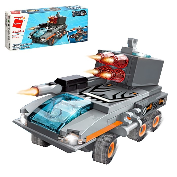 Конструктор Трансформер «Разрушитель», 8 видов, МИКС Конструктор Трансформер «Разрушитель», 8 видов, МИКС