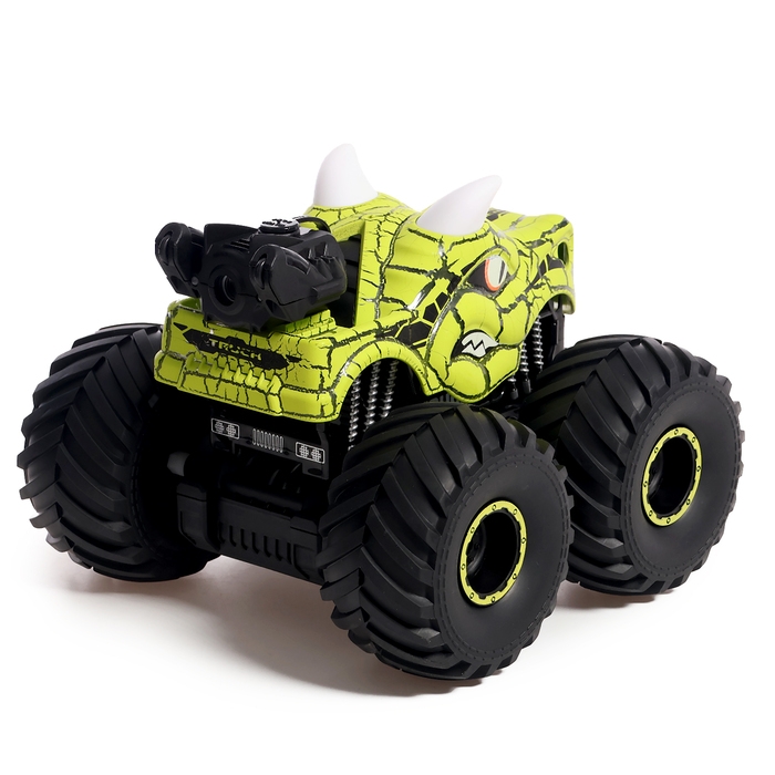 Машина-перевёртыш «Финт», радиоуправляемая, работает от аккумулятора, световые эффекты, эффект дыма, цвет зеленый Машина-перевёртыш «Финт», радиоуправляемая, работает от аккумулятора, световые эффекты, эффект дыма, цвет зеленый