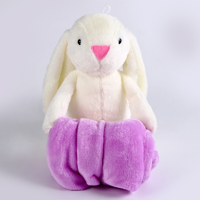 Мягкая игрушка с пледом «Зайка»