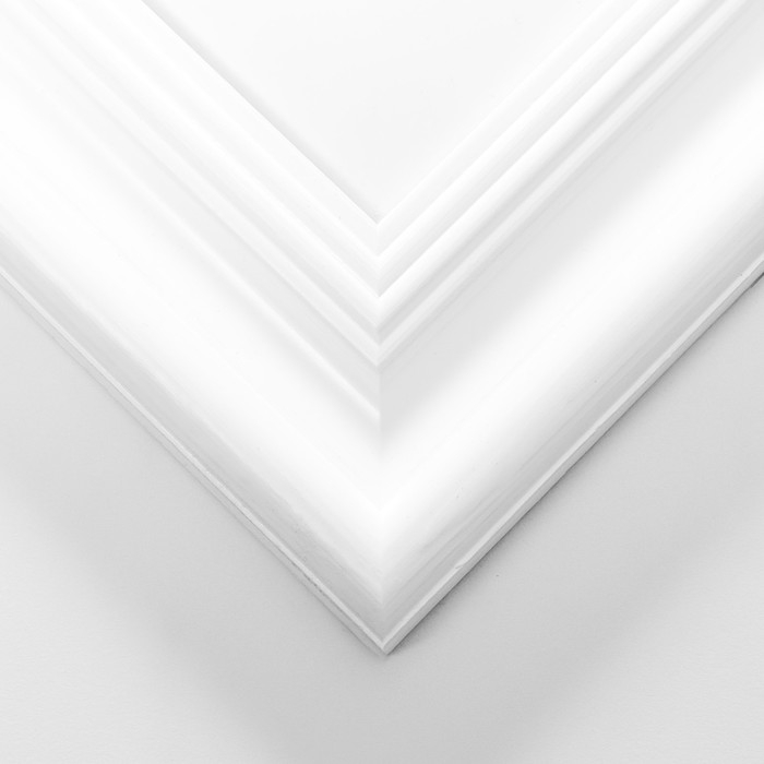 Фоторамка дерево Liza 50х70 см белая (пластиковый экран) Фоторамка дерево Liza 50х70 см белая (пластиковый экран)