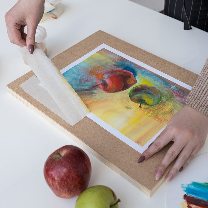 Лента малярная ТУНДРА, клейкая, термостойкая (160°С), 48 мм x 50 м Лента малярная ТУНДРА, клейкая, термостойкая (160°С), 48 мм x 50 м