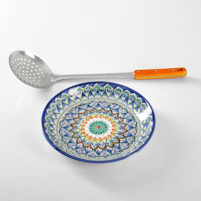 Набор для плова 4 предмета: казан 6л, печь под казан, ляган 25см, шумовка 43см Набор для плова 4 предмета: казан 6л, печь под казан, ляган 25см, шумовка 43см