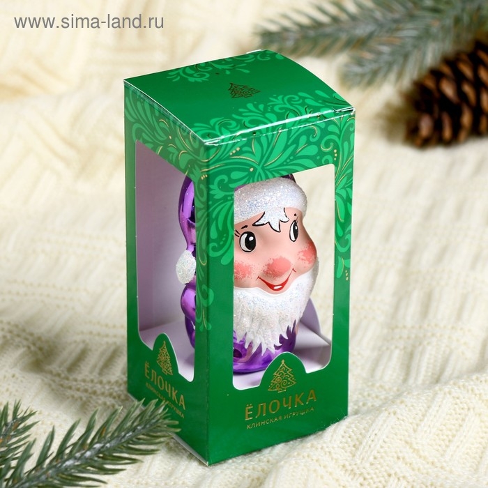 Ёлочная игрушка Ёлочная игрушка "Домовёнок", h-8 см, микс