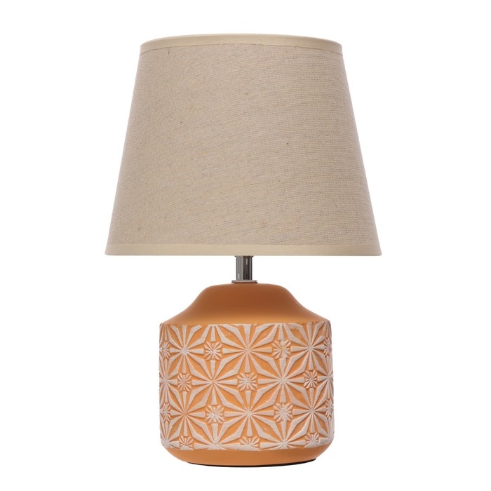 Настольная лампа Настольная лампа "Лиода" Е14 40Вт бежевый 20х20х29 см