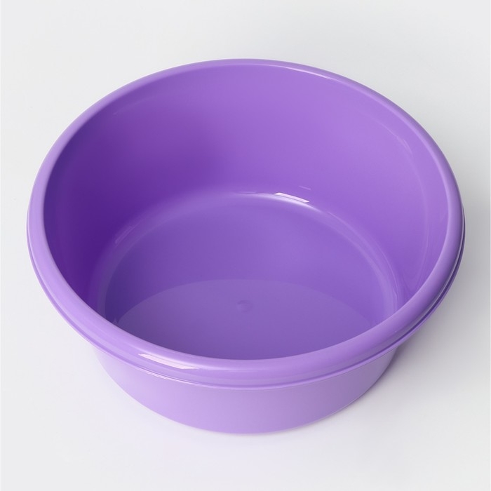 Таз круглый, 11 л, цвет лиловый Таз круглый, 11 л, цвет лиловый