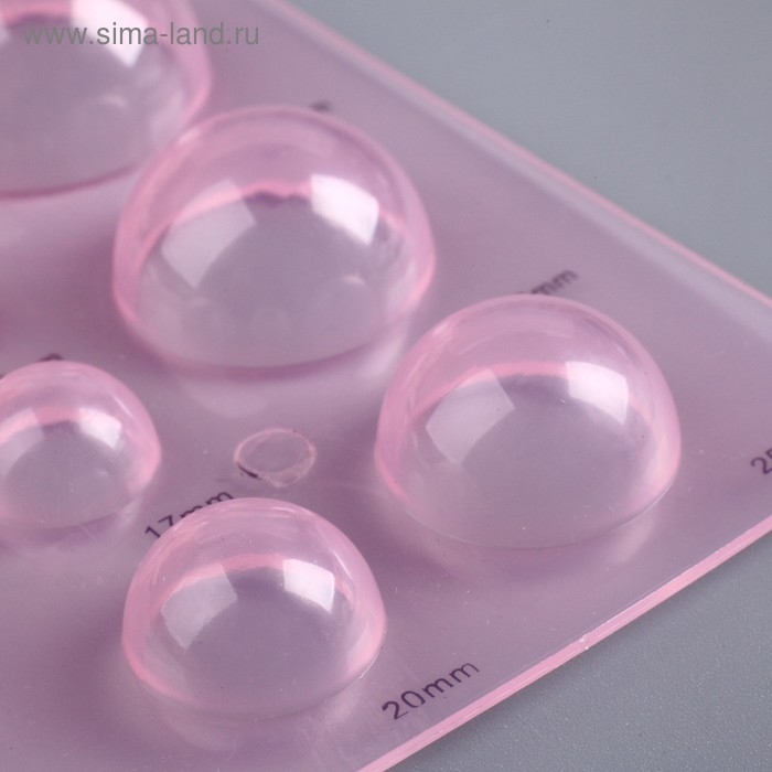 Линейка-шаблон для квиллинга  Линейка-шаблон для квиллинга "Круги" 18х9х2,5 см