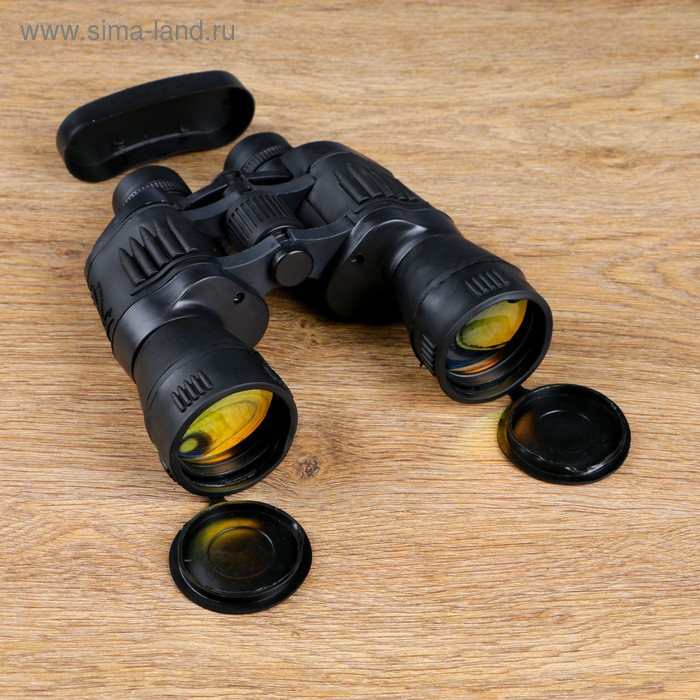 Бинокль 7х50,  Бинокль 7х50, "Заповедник", с патронами на накладках и тубусах
