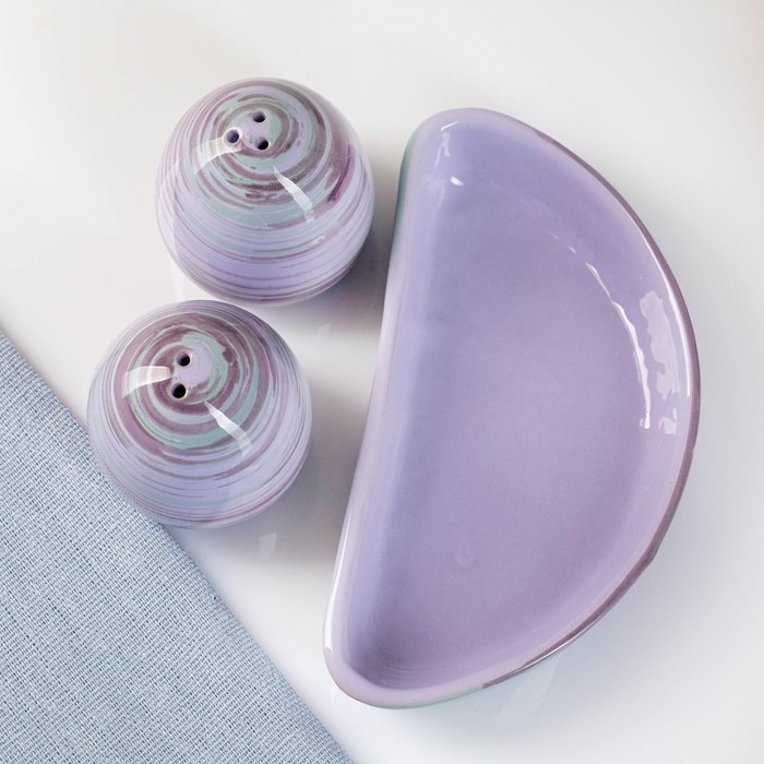 Набор для специй Набор для специй "Премиум Дуо", лаванда