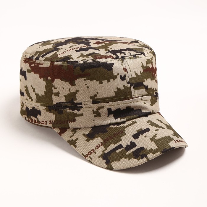 Бейсболка мужская, цвет хаки МИКС, размер 58 Бейсболка мужская, цвет хаки МИКС, размер 58