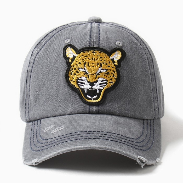 Кепка мужская MINAKU  Кепка мужская MINAKU "Leopard", цвет серый, р-р 56-58