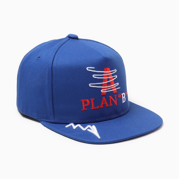 Бейсболка мужская MINAKU с вышивкой цвет синий , размер 56-58 Бейсболка мужская MINAKU с вышивкой цвет синий , размер 56-58