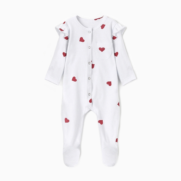 Комбинезон детский MINAKU, цвет молочный, рост 74-80 см Комбинезон детский MINAKU, цвет молочный, рост 74-80 см