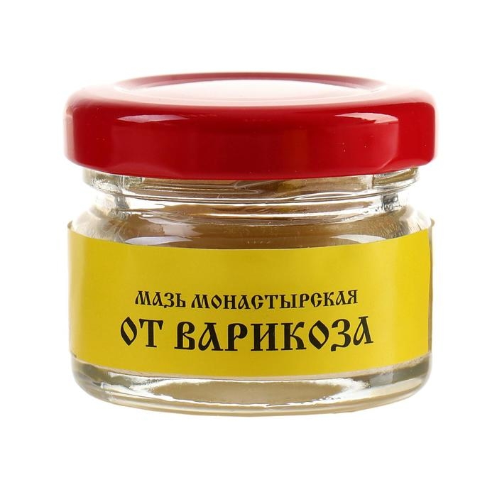 Мазь «Монастырская От варикоза», 25 мл,  Мазь «Монастырская От варикоза», 25 мл, "Бизорюк"